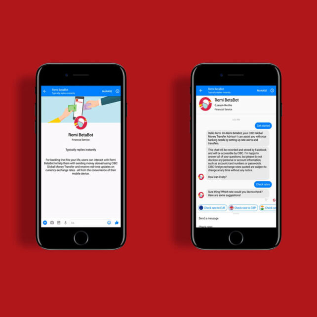 CIBC Launches Global Money Transfer Chatbot Remi | BrainStation®